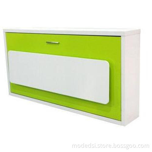 Horizontal Home space Saving modern murphy Bed cum Office T